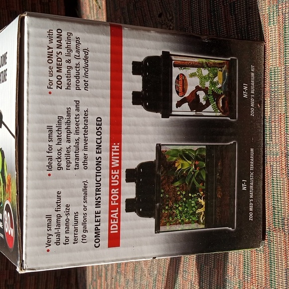 New! ZooMed NANO Combo Dome Lamp Fixture. - Picture 4 of 6